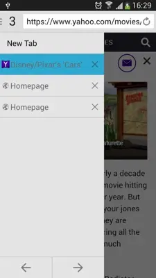 Web Browser android App screenshot 3